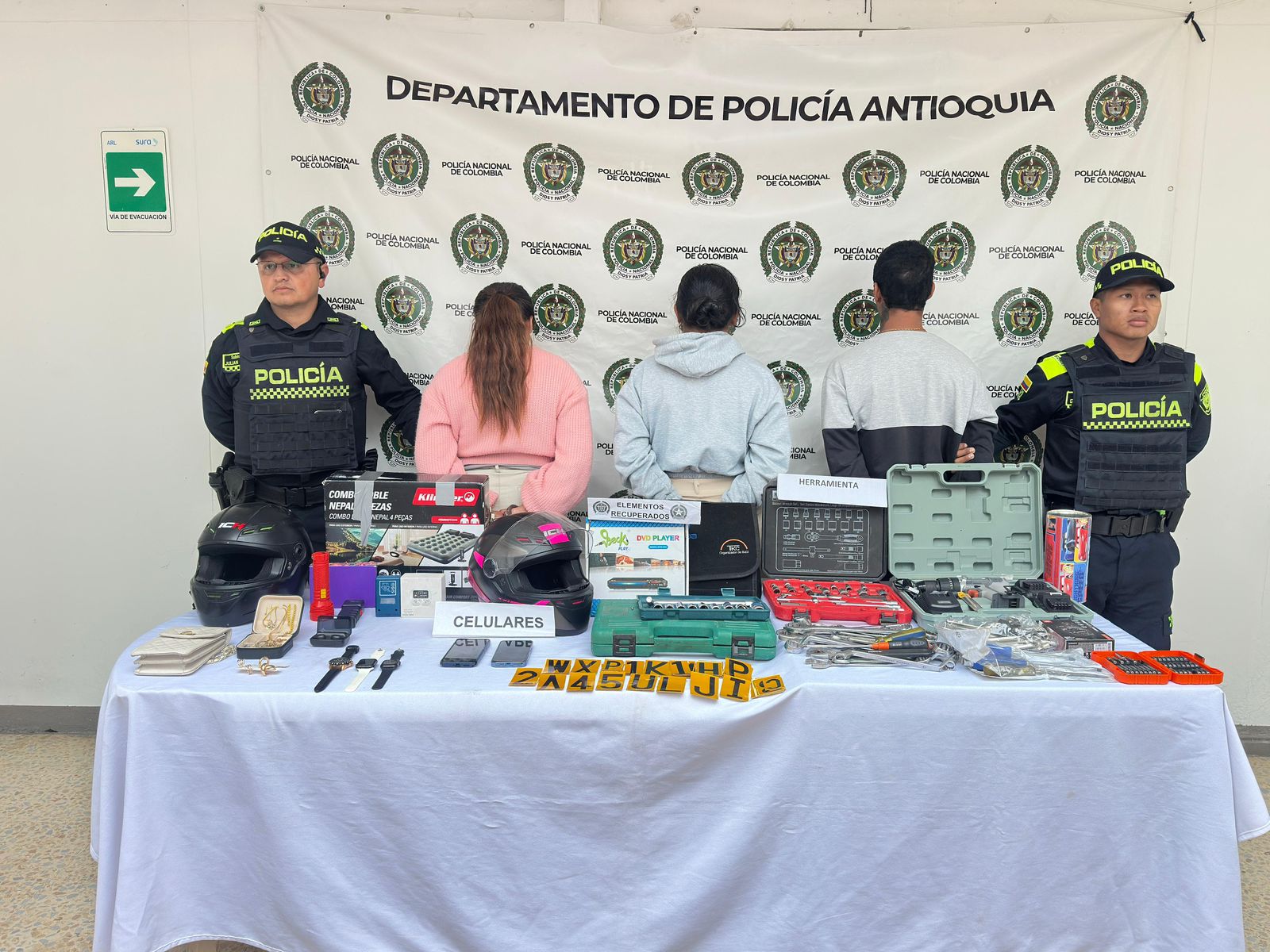 Capturados por receptación Marinilla.